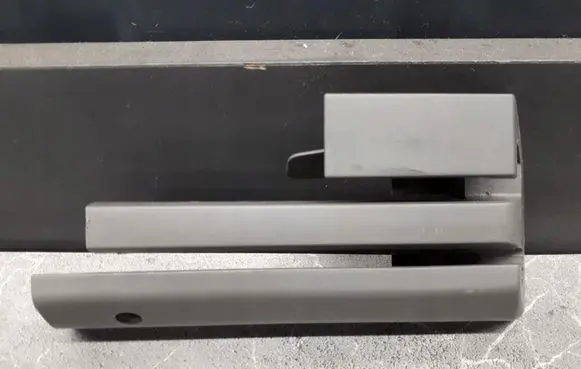 Audi A8 S8 D3 4E Front driver seat rail trim 4E0881349C