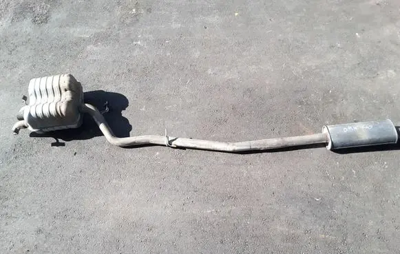 BMW 7 E65 E66 Muffler/silencer 7789700 7789823 2048551002