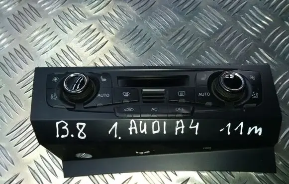 Audi A4 S4 B8 8K Climate control unit 8T2820043AG A2C53345979