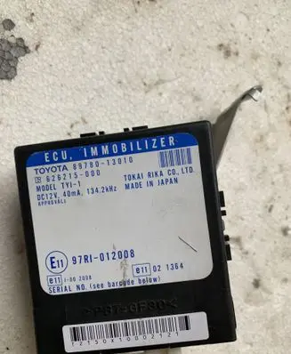 Toyota Corolla Verso E121 Immobilizer control unit/module 8978013010 626215000