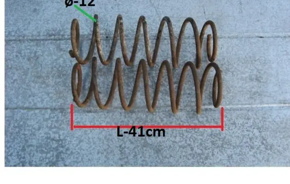 Volkswagen PASSAT B2 Front coil spring W167421