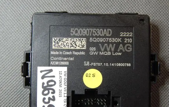 Volkswagen Golf VII Gateway control module 5Q0907530AD