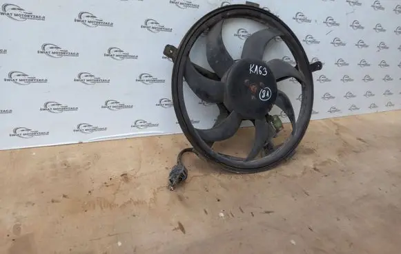 Electric radiator cooling fan