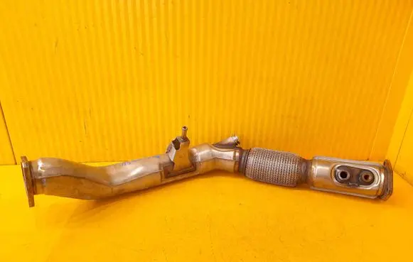Volkswagen Touareg III Front muffler/silencer 4M0253350CS