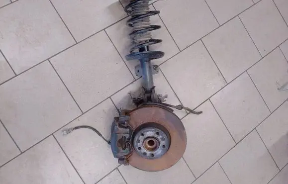 Citroen Jumpy Front shock absorber with coil spring P66