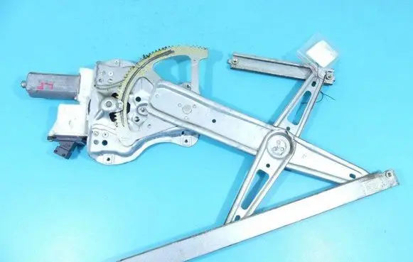 Front door window regulator with motor
