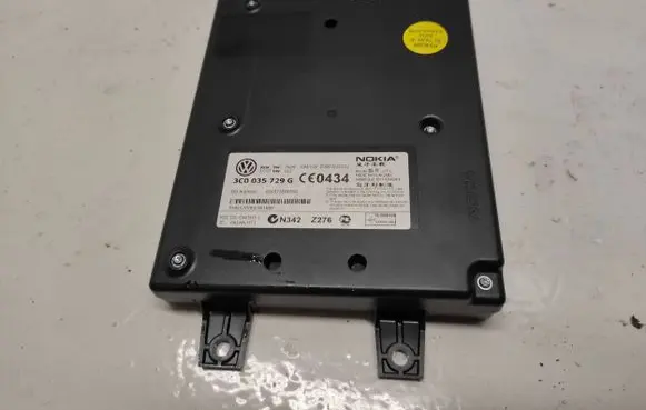 Volkswagen PASSAT B6 Bluetooth control unit module 3C0035729G 001072E8E896