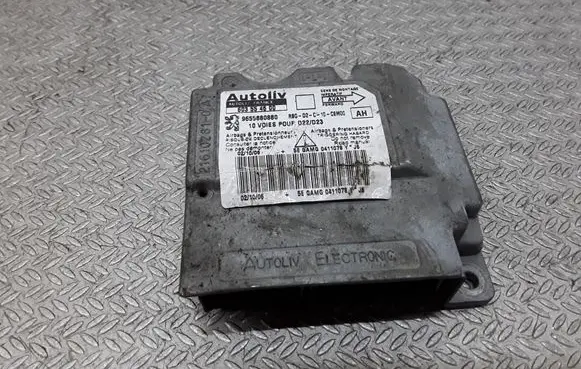 Peugeot 407 Airbag control unit/module 603554600 9655880880