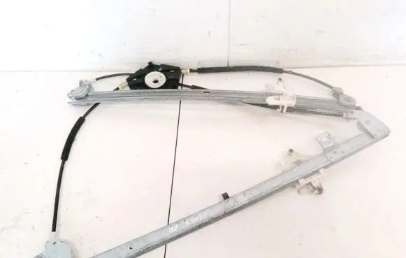 Sliding door window regulator with motor