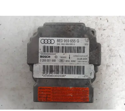 Audi A4 S4 B7 8E 8H Airbag control unit/module 8E0959655G 0285001668