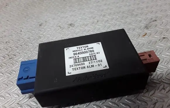Fiat Ulysse Alarm control unit/module 9645500780