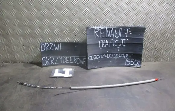 Renault Trafic II (X83) Loading door cable line 