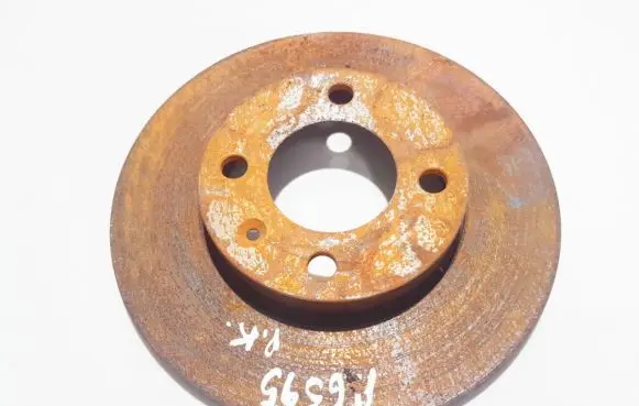 Volkswagen Polo III 6N 6N2 6NF Front brake disc neventiliuojamas