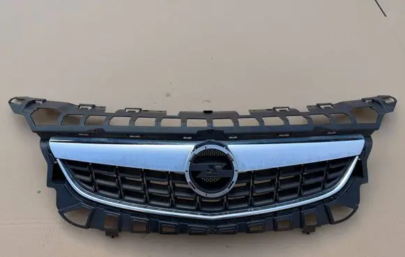 Opel Astra J Front bumper upper radiator grill 13266577