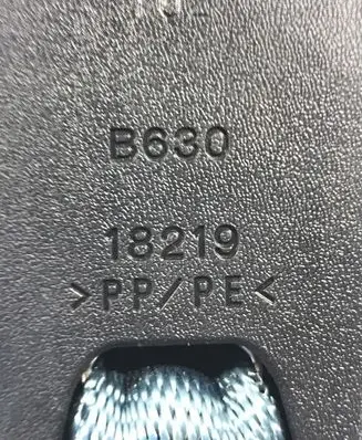 Subaru Forester SK Middle seatbelt buckle (rear) 18219 B830 07654