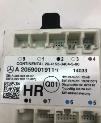 Mercedes-Benz C W205 Other control units/modules A2059001911