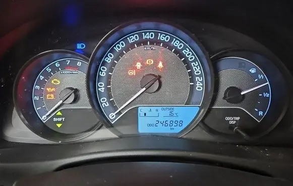 Toyota Auris E180 Speedometer (instrument cluster) 83800-0Z260 IMPRK1458034