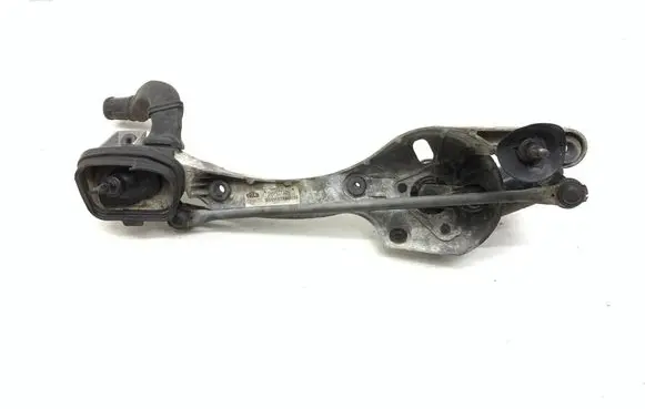 Front wiper linkage and motor