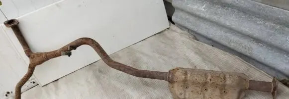 Subaru Outback (BS) Middle muffler/silencer 