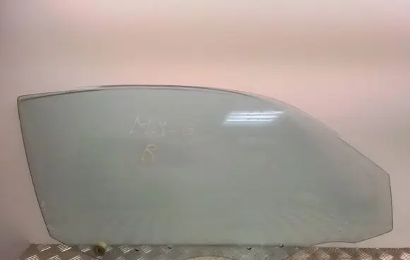 Mazda MX-6 Front door window glass four-door