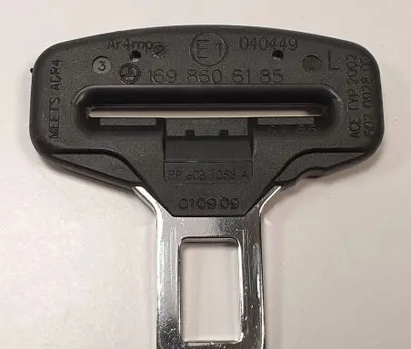 Mercedes-Benz A W169 Roof seat belt 1698606185