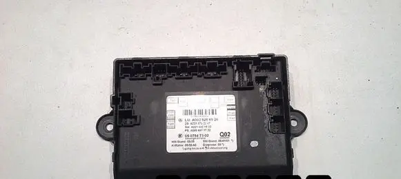 Mercedes-Benz S W221 Engine control unit/module 0038206926