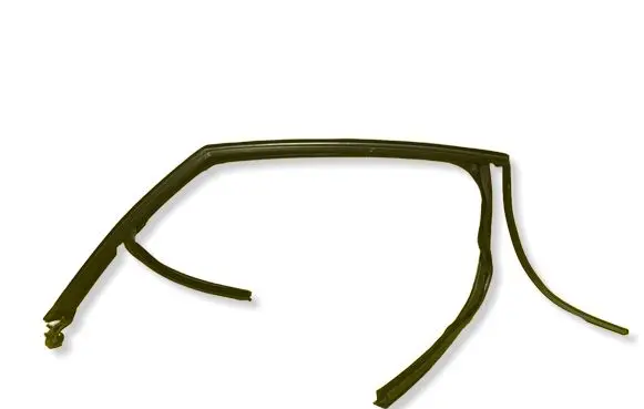 Volvo S40 Front door glass trim molding 