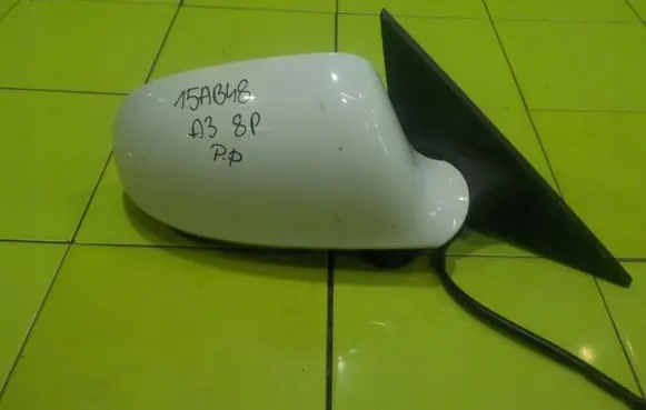 Audi A3 S3 8P Front door electric wing mirror PRAWE 15AB48