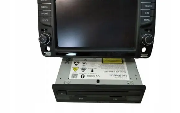 Volkswagen Golf VII Navigation unit CD/DVD player 3G0035043B 5G0919606