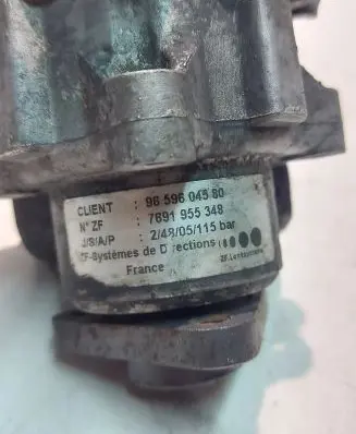Peugeot 407 Power steering pump 9659604580 7691955348