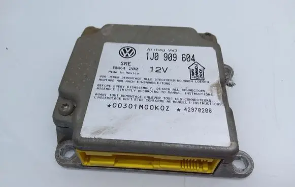 Volkswagen PASSAT B5 Airbag control unit/module 1J0909604