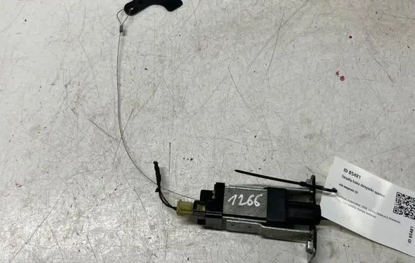 Fuel tank cap lock motor