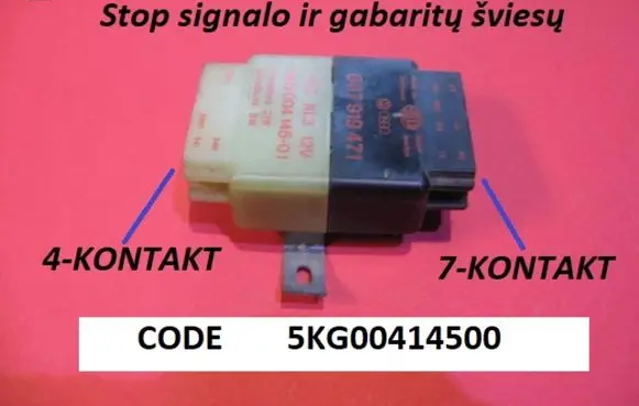 Audi 80 90 S2 B4 Light relay 5KG00414500