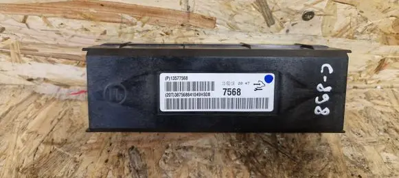 Opel Insignia A Air conditioning/heating control unit 13577568