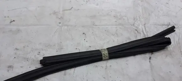 Rubber seal rear door