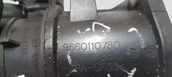 Citroen C5 Throttle valve 9660110780