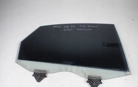 Audi A8 S8 D3 4E Rear door window glass 