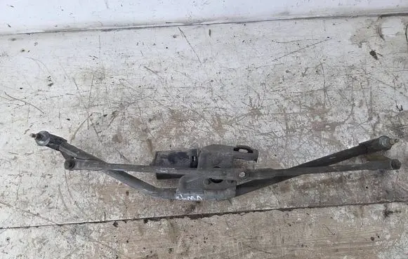 Front wiper linkage and motor