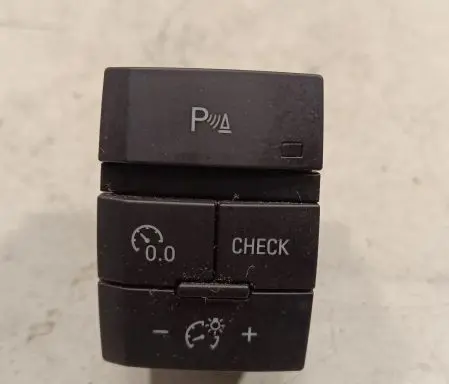 Audi Q7 4L Multifunctional control switch/knob 4L2927123A