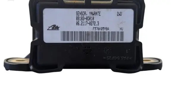 Toyota Yaris ESP acceleration yaw rate sensor 891830D010 F576K05M8A 06211702723