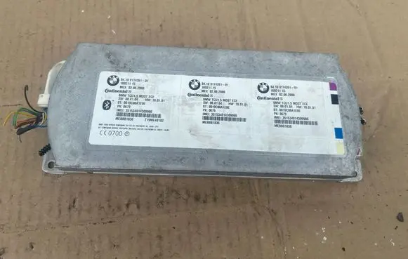 BMW 5 E60 E61 Bluetooth control unit module 16921115 0019C08A1E8E 9174261