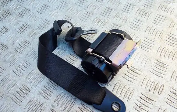 Mini Cooper Countryman R60 Rear seatbelt 9801313 62202100A