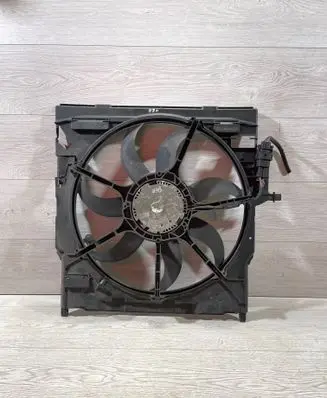 BMW X6 E71 Electric radiator cooling fan 7558428 7176656902 7796572