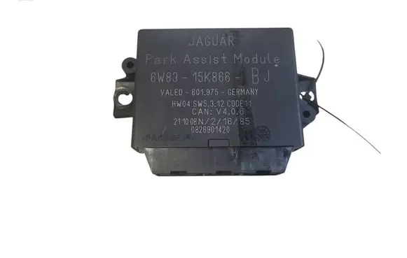 Jaguar XF X250 Parking PDC control unit/module 6W8315K866BJ