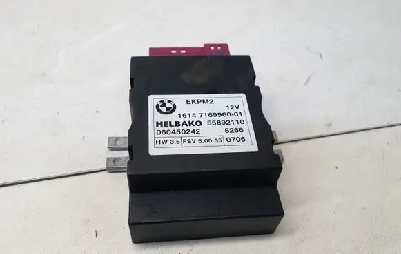 BMW 5 E60 E61 Fuel injection pump control unit/module 1614716996001