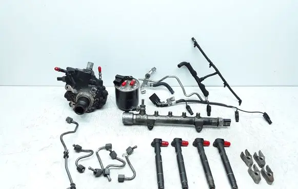 Mercedes-Benz E W212 Fuel injection system set A6510700101 A0001593304 A6510700595