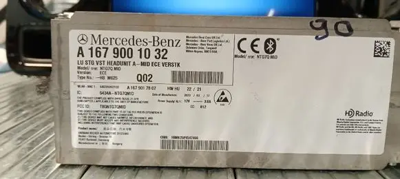Mercedes-Benz GLE W167 Navigation maps CD/DVD A1679001032