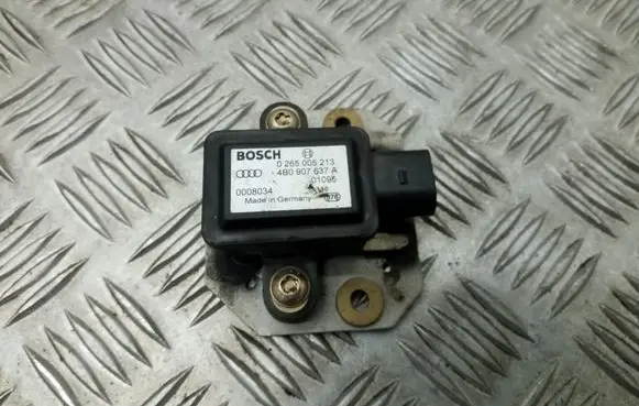 Audi A6 S6 C5 4B ESP acceleration yaw rate sensor 4B0907637A 0265005213