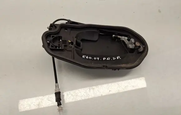 BMW 5 E60 E61 Front door exterior handle 51217199556
