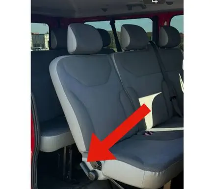 Renault Trafic II (X83) Seat trim 2780P178